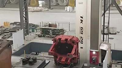 Boring Milling Machine for Wind Turbine Parts 2